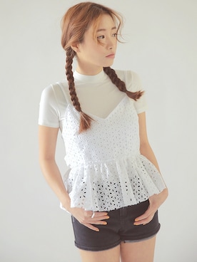 「STYLENANDA」｜STYLENANDAさん（レディース・162cm）の夏コーディネート