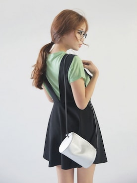 「STYLENANDA（スタイルナンダ）のアイテム」を使った、STYLENANDAさん（レディース・162cm）の夏コーディネート