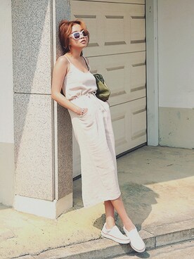 「STYLENANDA」｜STYLENANDAさん（レディース・162cm）の夏コーディネート