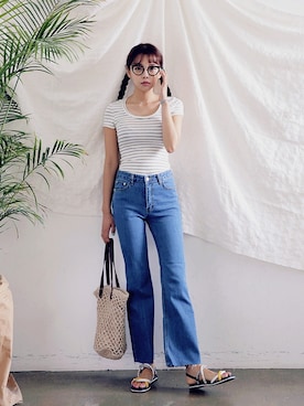 「海外セレブ風」｜STYLENANDAさん（レディース・164cm）の夏コーディネート