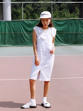 「STYLENANDA」｜「アイテム（ワンピース/ドレス）」を使った、STYLENANDAさん（レディース・162cm）の夏コーディネート