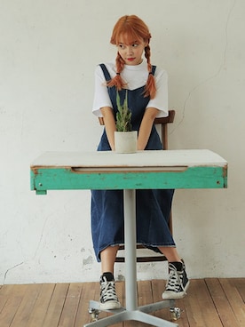 「STYLENANDA」｜「アイテム（ワンピース/ドレス）」を使った、STYLENANDAさん（レディース・164cm）の夏コーディネート