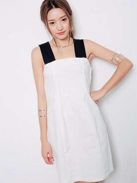 「STYLENANDA（スタイルナンダ）のアイテム（ワンピース/ドレス）」を使った、STYLENANDAさん（レディース・166cm）の夏コーディネート