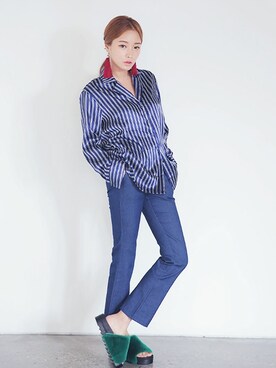 「STYLENANDA（スタイルナンダ）のアイテム」を使った、STYLENANDAさん（レディース・162cm）の夏コーディネート