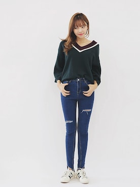 「STYLENANDA」｜STYLENANDAさん（レディース・164cm）の秋コーディネート