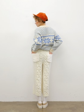 「バックプリント」｜STYLENANDAさん（レディース・166cm）の秋コーディネート