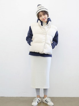 「 スタイルナンダ」｜STYLENANDAさん（レディース・164cm）の冬コーディネート