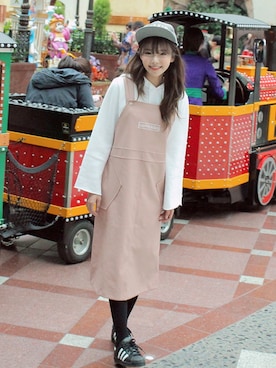 「韓国ファッション」｜STYLENANDAさん（レディース・164cm）の冬コーディネート