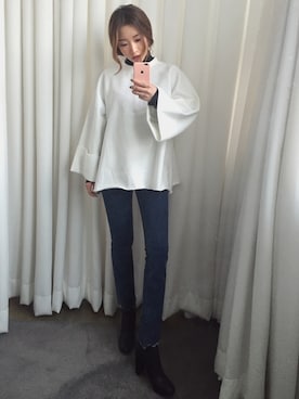 「スタイルナンダ」｜STYLENANDAさん（レディース・164cm）の冬コーディネート