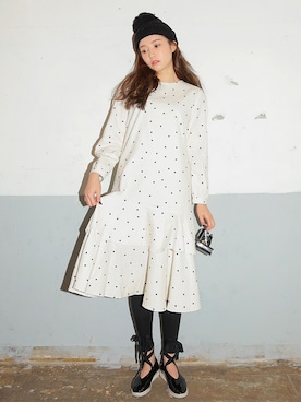 「スタイルナンダ」｜STYLENANDAさん（レディース・166cm）の冬コーディネート