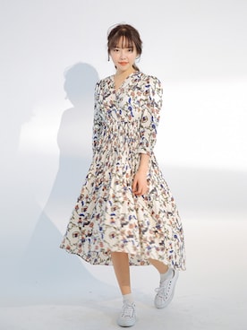 「 ロングワンピース」｜STYLENANDAさん（レディース・164cm）の冬コーディネート
