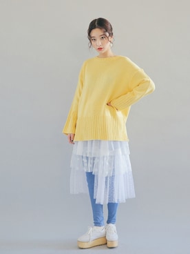 「スタイルナンダ」｜STYLENANDAさん（レディース・164cm）の冬コーディネート
