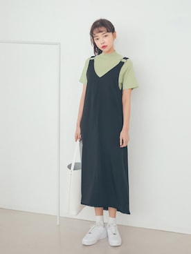 「 ロングワンピース」｜STYLENANDAさん（レディース・164cm）の冬コーディネート