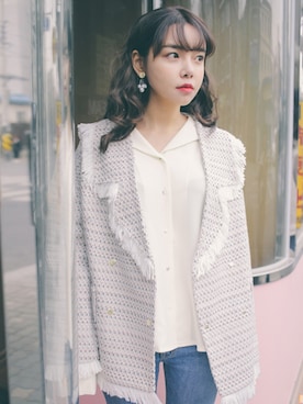 「 スタイルナンダ」｜STYLENANDAさん（レディース・164cm）の春コーディネート