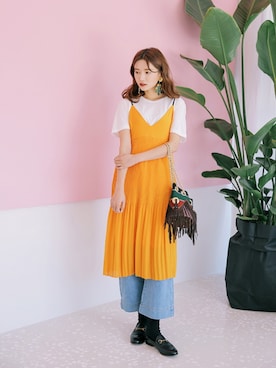 「 スタイルナンダ」｜STYLENANDAさん（レディース・166cm）の春コーディネート