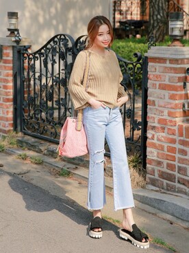 「STYLENANDA（スタイルナンダ）のアイテム」を使った、STYLENANDAさん（レディース・164cm）の春コーディネート