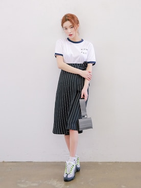 「STYLENANDA（スタイルナンダ）のアイテム」を使った、STYLENANDAさん（レディース・164cm）の春コーディネート