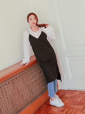 「 デニム」｜STYLENANDAさん（レディース・162cm）の春コーディネート