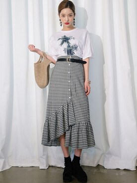 「 キレイめ」｜STYLENANDAさん（レディース・164cm）の夏コーディネート