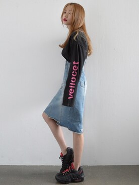 「 カジュアル」｜「アイテム（その他）」を使った、STYLENANDAさん（レディース・164cm）の夏コーディネート