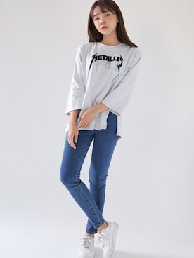 「 カジュアル」｜「アイテム（その他）」を使った、STYLENANDAさん（レディース・164cm）の秋コーディネート