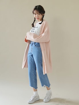 「 カジュアル」｜「アイテム（その他）」を使った、STYLENANDAさん（レディース・164cm）の秋コーディネート
