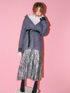 「 カジュアル」｜「アイテム（その他）」を使った、STYLENANDAさん（レディース・164cm）の秋コーディネート