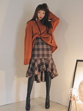 「STYLENANDA」｜STYLENANDAさん（レディース・164cm）の秋コーディネート