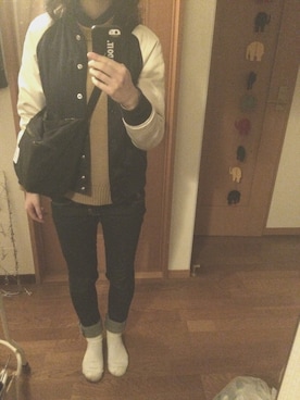 もふさん（レディース・162cm）の春コーディネート