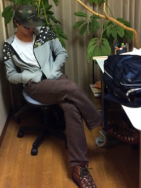 「F.C.R.B.（エフシーアールビー）のアイテム（その他アウター）」を使った、yo_Hey!さん（メンズ・178cm）の秋コーディネート