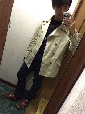 ばー。さん（メンズ・170cm）の秋コーディネート