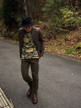 たくまさん（メンズ・168cm）の冬コーディネート