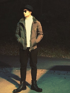 たくまさん（メンズ・168cm）の冬コーディネート