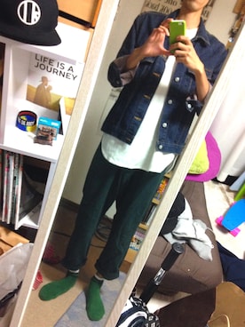 ゆーきさん（メンズ・182cm）の秋コーディネート