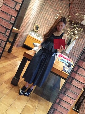 【Muel Chic】中村沙織さん(レディース・162cm)の冬コーディネート