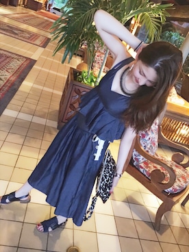 【Muel Chic】中村沙織さん(レディース・162cm)の春コーディネート