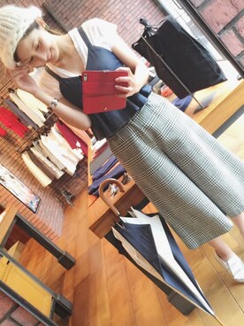 【Muel Chic】中村沙織さん（レディース・162cm）の夏コーディネート