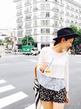 【Muel Chic】中村沙織さん(レディース・162cm)の秋コーディネート