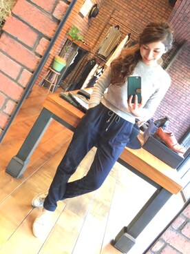 【Muel Chic】中村沙織さん(レディース・162cm)の冬コーディネート