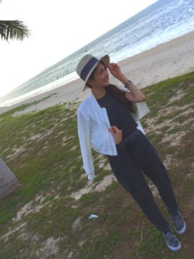 「LAYMEE（レイミー）のアイテム（ブルゾン）」を使った、【Muel Chic】中村沙織さん（レディース・162cm）の冬コーディネート