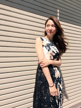 【Muel Chic】中村沙織さん(レディース・162cm)の春コーディネート