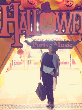 【Muel Chic】中村沙織さん(レディース・162cm)の秋コーディネート