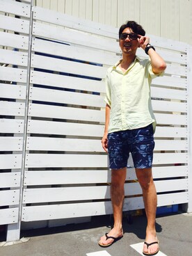 Seiichiroさん（メンズ・175cm）の夏コーディネート