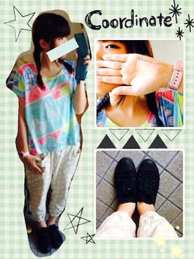 るぅとんさん（レディース・168cm）の夏コーディネート