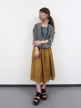 nariさん（レディース・160cm）の春コーディネート