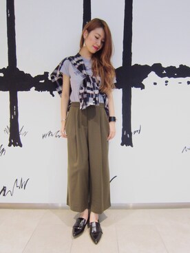 nariさん（レディース・160cm）の夏コーディネート