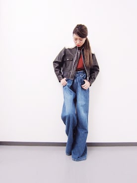 nariさん（レディース・160cm）の秋コーディネート