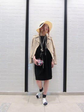 「URBAN RESEARCH ROSSO WOMEN（アーバンリサーチ　ロッソ）のアイテム（ワンピース/ドレス）」を使った、nariさん（レディース・160cm）の春コーディネート