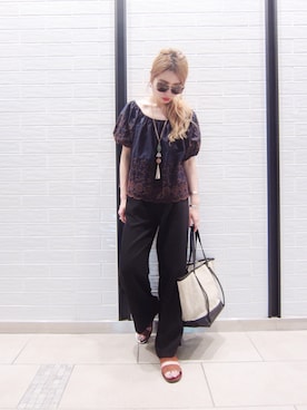 nariさん（レディース・160cm）の夏コーディネート