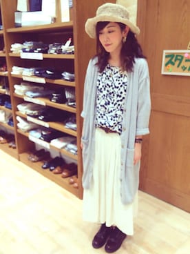 「Dr. Martens（ドクターマーチン）のDr. Martens Emmeline 5-Eye Boot（ブーツ）」を使った、Anriさん（レディース・156cm）の夏コーディネート